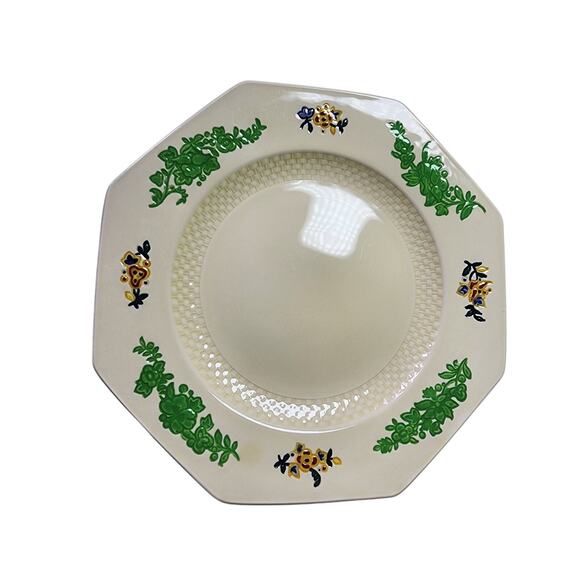 ROYAL DAULTON Vintage Art Deco GayLady Pattern 10" Dinner Plate -Set of 2 - Picture 1 of 6